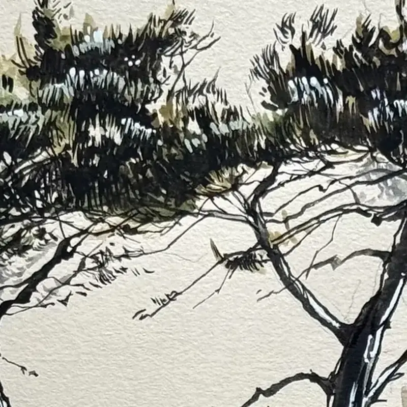Détail 2, Dans la brume