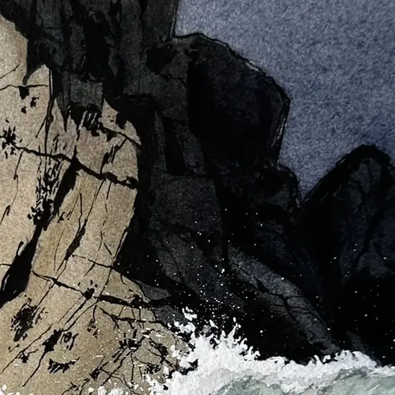 Détail 2, Écume