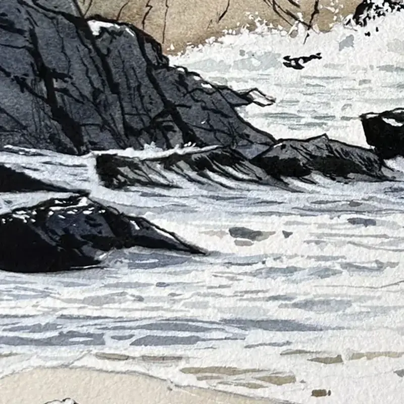Détail 3, Écume