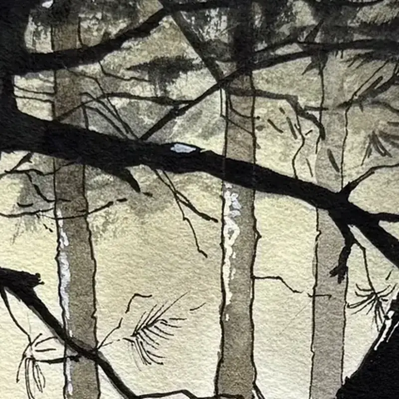 Détail 2, La lisière