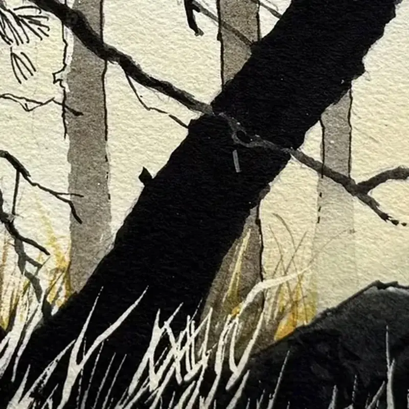 Détail 4, La lisière