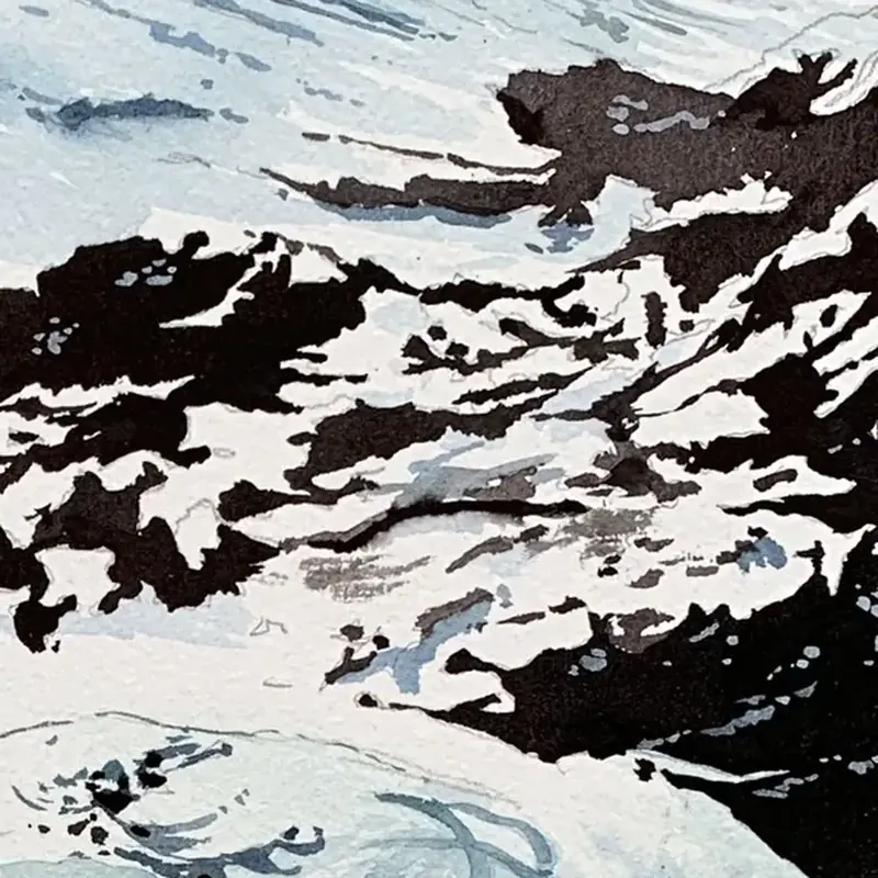 Détail 2, La vasque