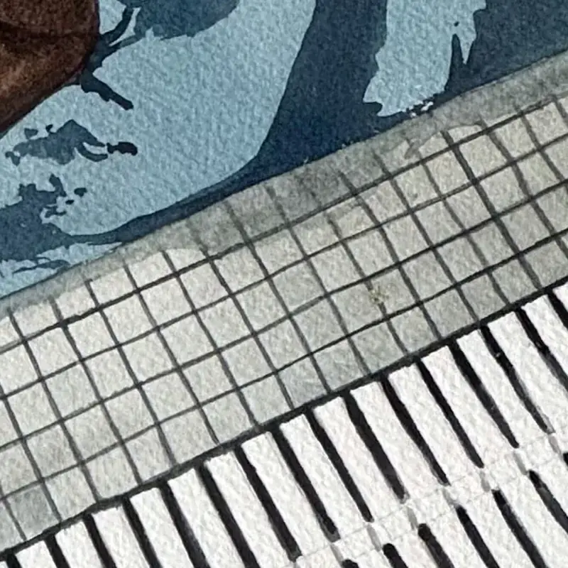 Détail 4, Le bassin