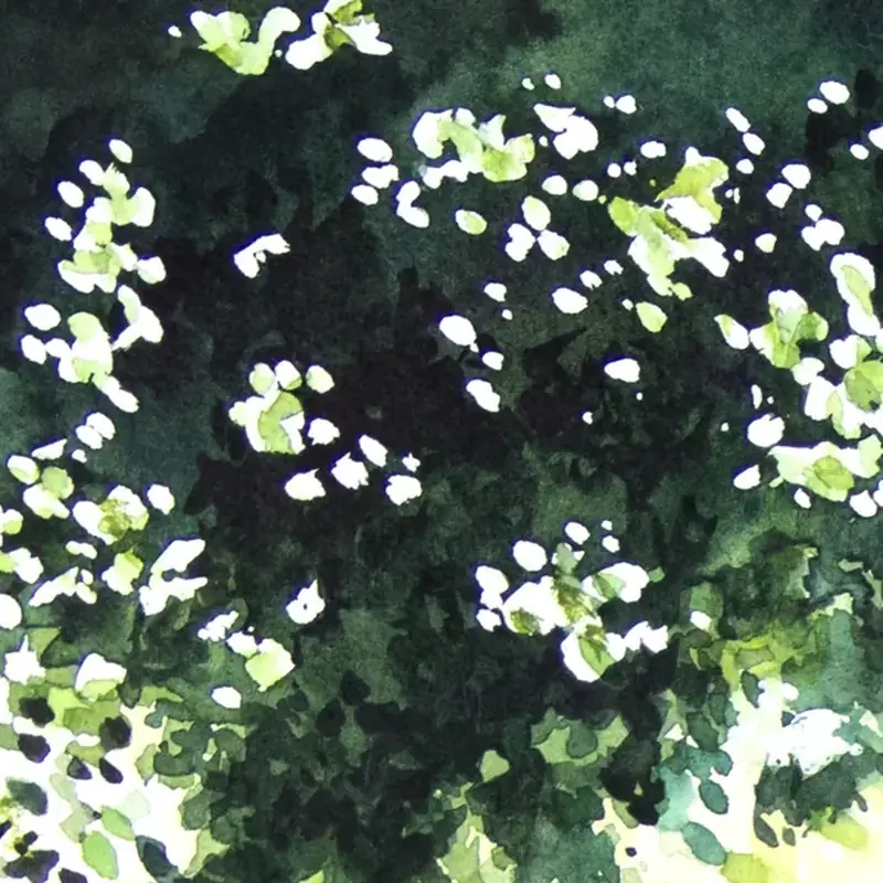 Détail 1, Le gué