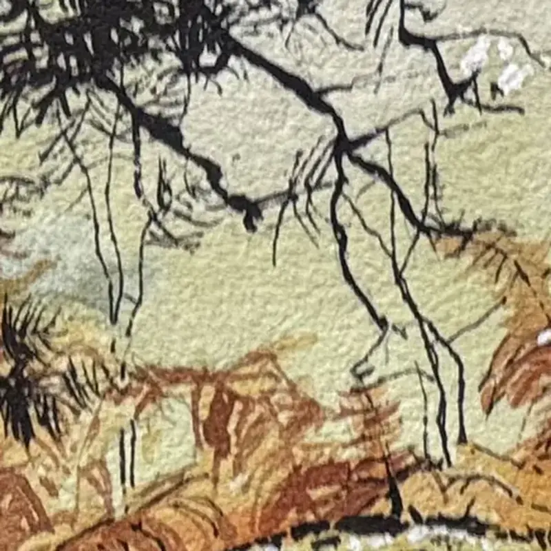 Détail 4, Les fougères